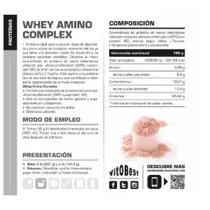 WHEY VITOBEST miniatura 2